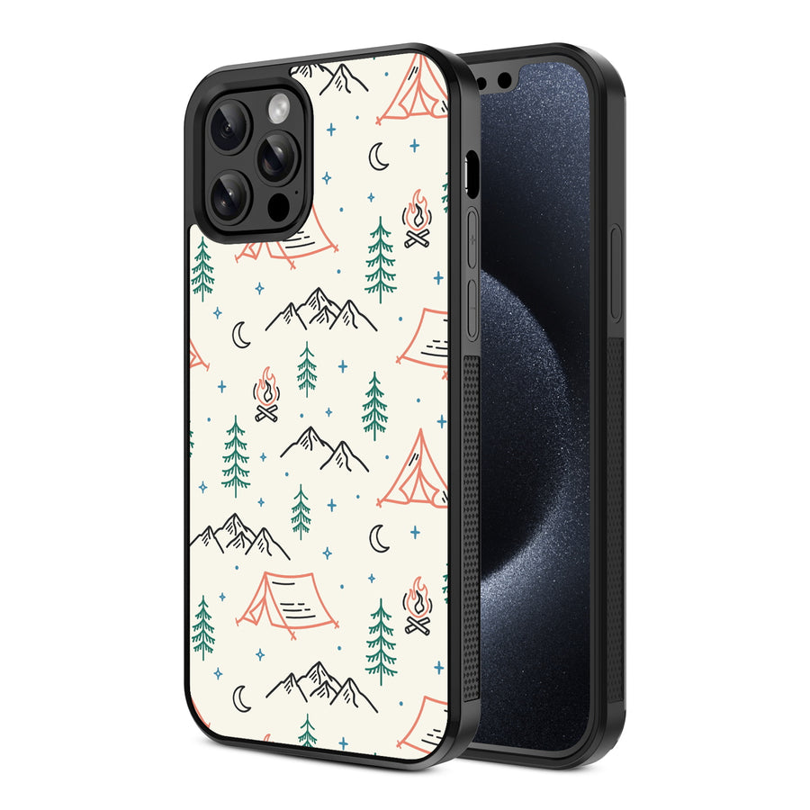MyBat Design Lab Series Case for Apple iPhone 12 / 12 Pro (6.1) - Fireside Camp - MIP12PCSLESM328-2.jpg