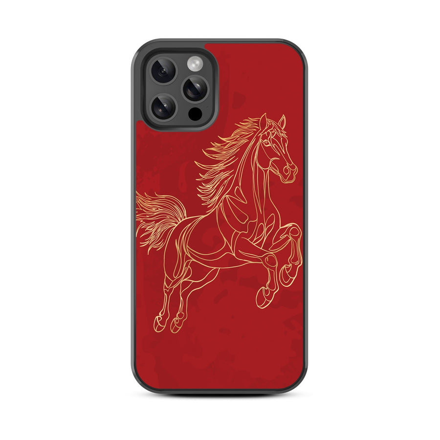 MyBat Design Lab Series Case for Apple iPhone 12 / 12 Pro - Fire Horse