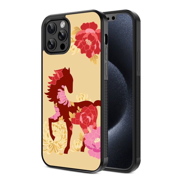MyBat Design Lab Series Case for Apple iPhone 12 / 12 Pro - Peony Pedigree - MIP12PCSLESM464-2.jpg