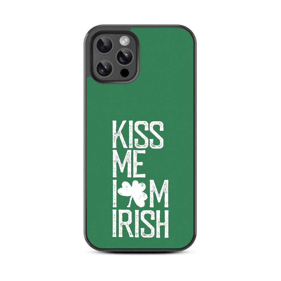 MyBat Design Lab Series Case for Apple iPhone 12 / 12 Pro - Kiss Me I'm Irish - MIP12PCSLESM465-3.jpg
