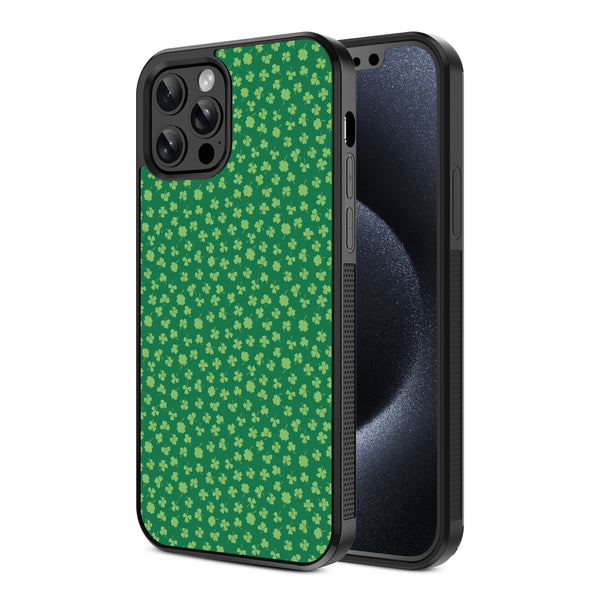 MyBat Design Lab Series Case for Apple iPhone 12 / 12 Pro - Lucky Clover - MIP12PCSLESM466-2.jpg