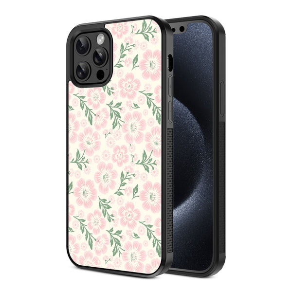 MyBat Design Lab Series Case for Apple iPhone 12 / 12 Pro - Pink Posies - MIP12PCSLESM473-2.jpg