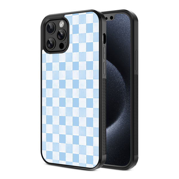 MyBat Design Lab Series Case for Apple iPhone 12 / 12 Pro - Sky Blue Check - MIP12PCSLESM478-2.jpg