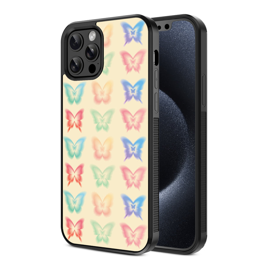 MyBat Design Lab Series Case for Apple iPhone 12 / 12 Pro - Technicolor Butterflies - MIP12PCSLESM487-2.jpg