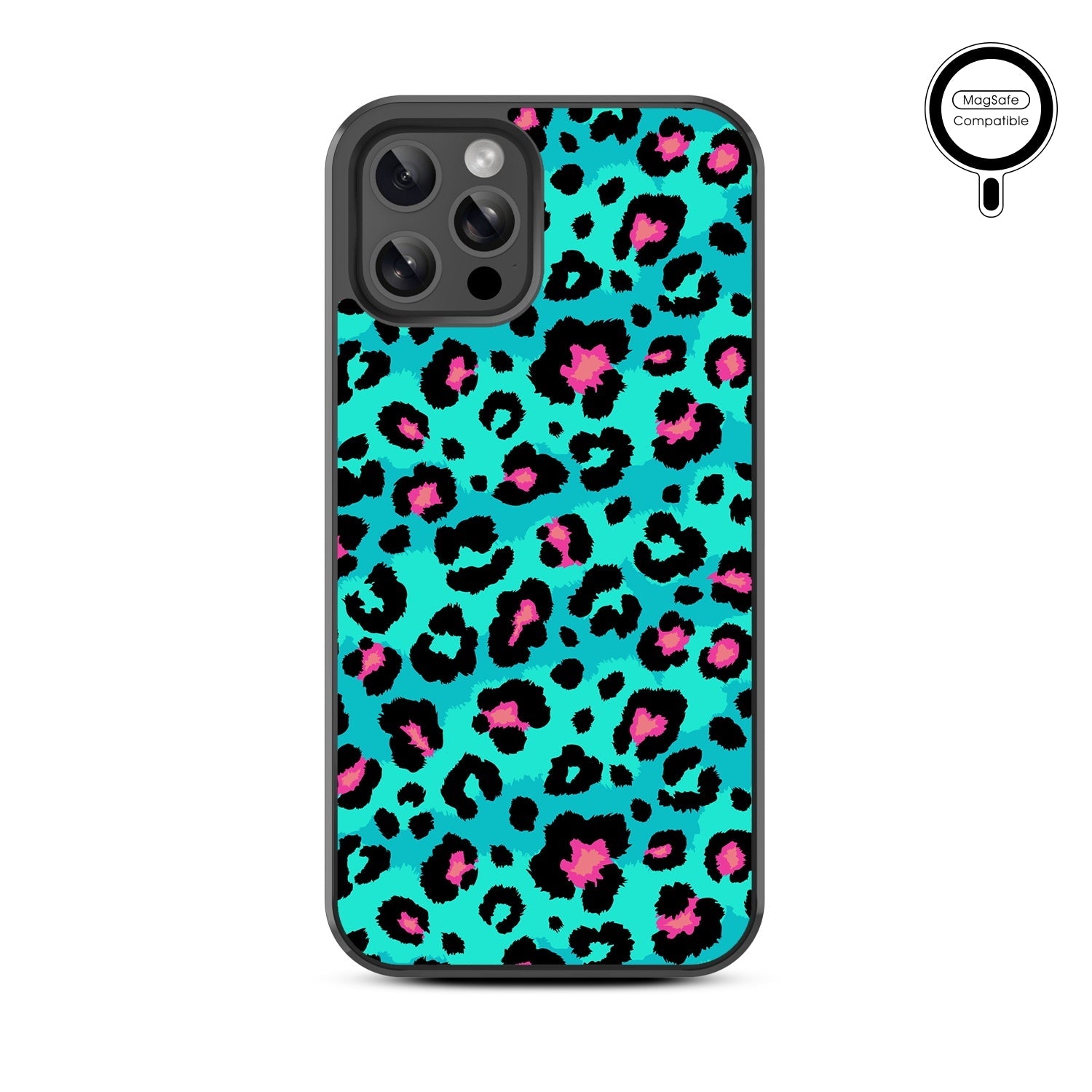 MyBat Design Lab Series MagSafe Case for Apple iPhone 12 / 12 Pro (6.1) - Multicolor Leopard