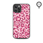 MyBat Design Lab Series MagSafe Case for Apple iPhone 12 / 12 Pro (6.1) - Pink Leopard Print