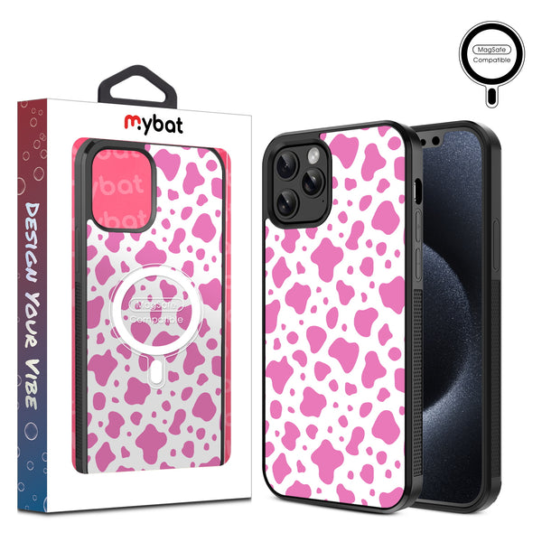 MyBat Design Lab Series MagSafe Case for Apple iPhone 12 / 12 Pro (6.1) - Pink Cow Print - MIP12PCSLESMSM015-1.jpg