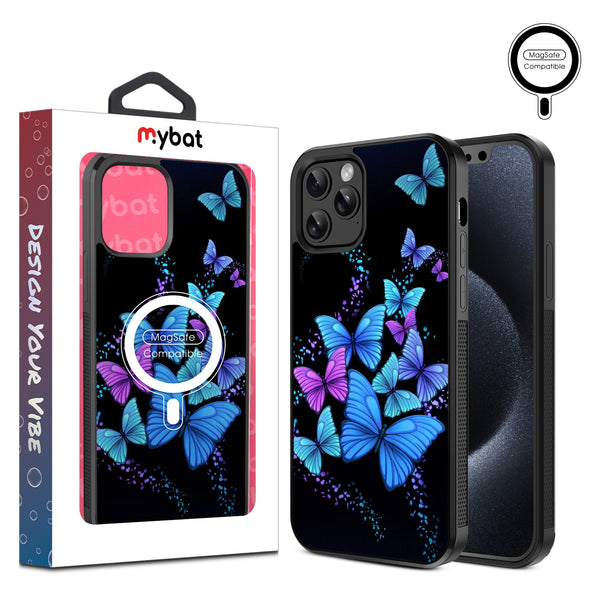 MyBat Design Lab Series MagSafe Case for Apple iPhone 12 / 12 Pro (6.1) - Butterfly Night - MIP12PCSLESMSM021-1.jpg