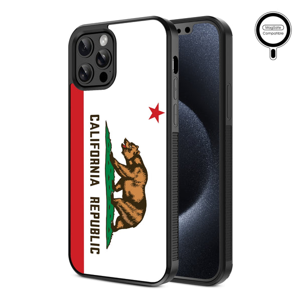 MyBat Design Lab Series MagSafe Case for Apple iPhone 12 / 12 Pro (6.1) - California State Flag - MIP12PCSLESMSM027-2.jpg
