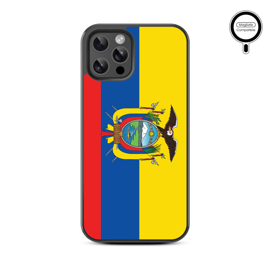 MyBat Design Lab Series MagSafe Case for Apple iPhone 12 / 12 Pro (6.1) - Ecuadorean Flag - MIP12PCSLESMSM030-3.jpg