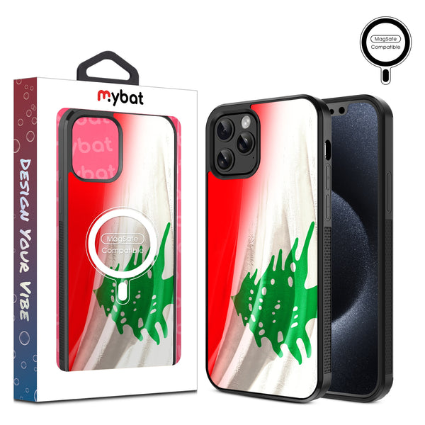 MyBat Design Lab Series MagSafe Case for Apple iPhone 12 / 12 Pro (6.1) - Lebanese Flag - MIP12PCSLESMSM033-1.jpg