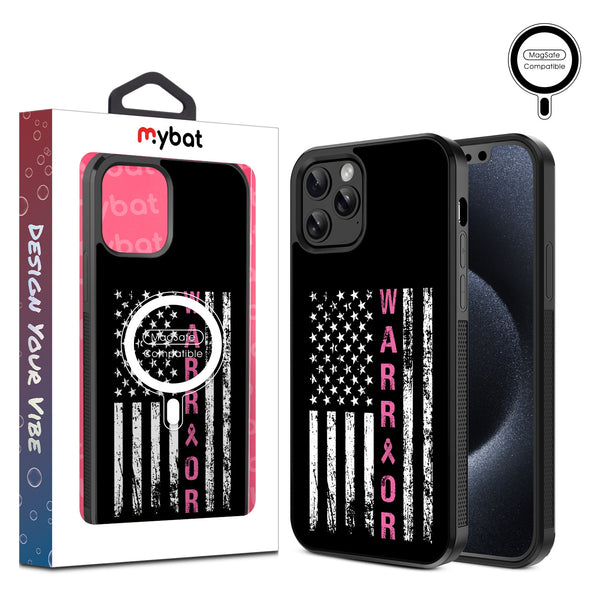 MyBat Design Lab Series MagSafe Case for Apple iPhone 12 / 12 Pro (6.1) - Pink Ribbon - MIP12PCSLESMSM035-1.jpg