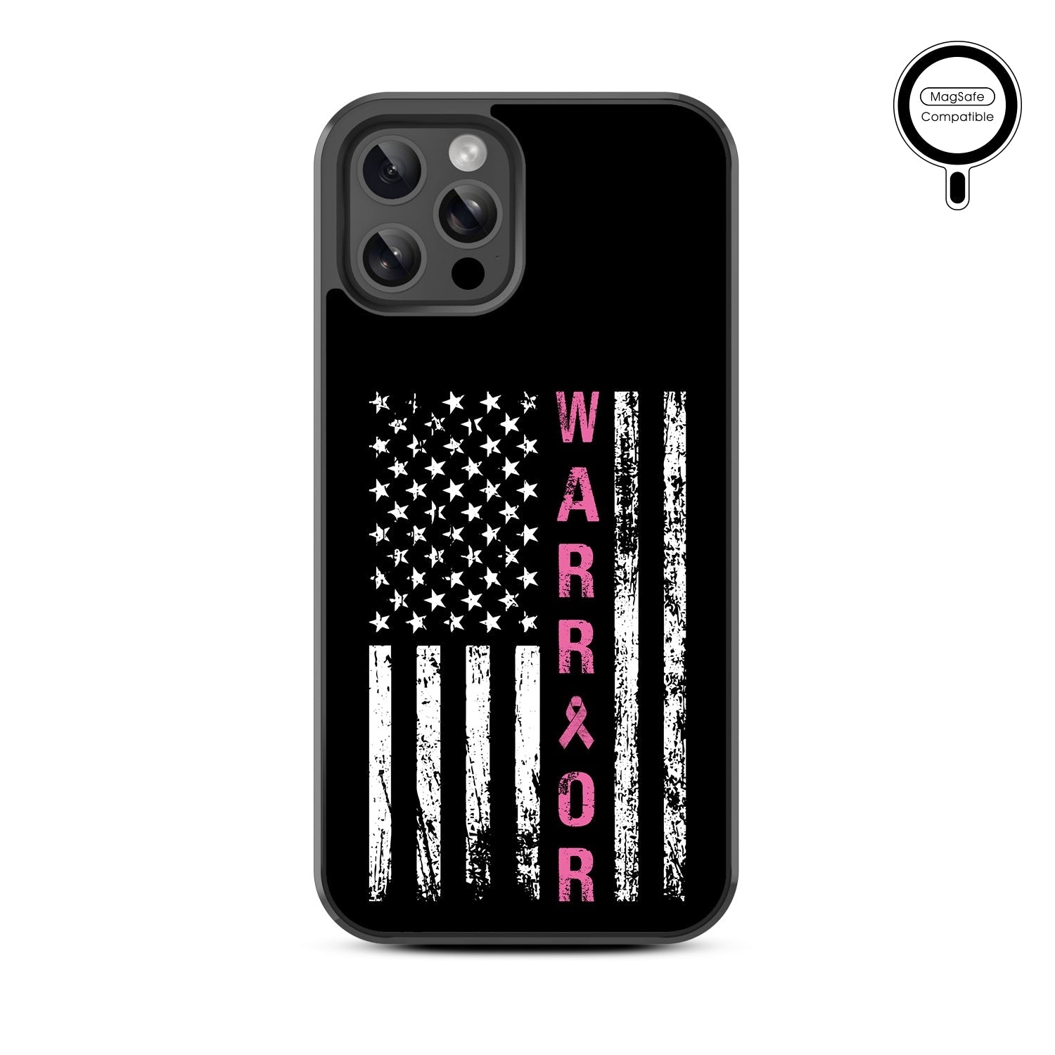 MyBat Design Lab Series MagSafe Case for Apple iPhone 12 / 12 Pro (6.1) - Pink Ribbon