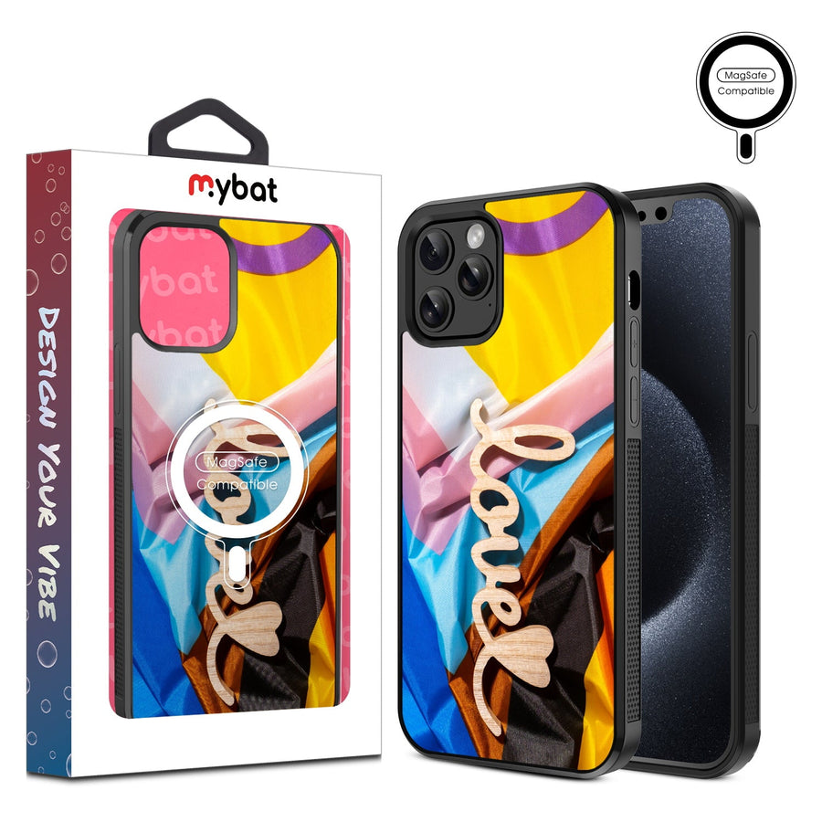 MyBat Design Lab Series MagSafe Case for Apple iPhone 12 / 12 Pro (6.1) - Love is Love
