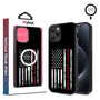 MyBat Design Lab Series MagSafe Case for Apple iPhone 12 / 12 Pro (6.1) - Firefighter Flag