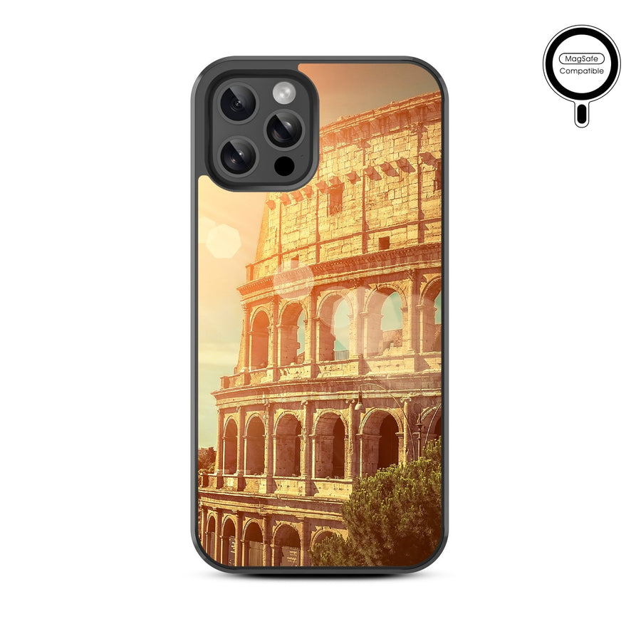 MyBat Design Lab Series MagSafe Case for Apple iPhone 12 / 12 Pro (6.1) - Roman Colosseum