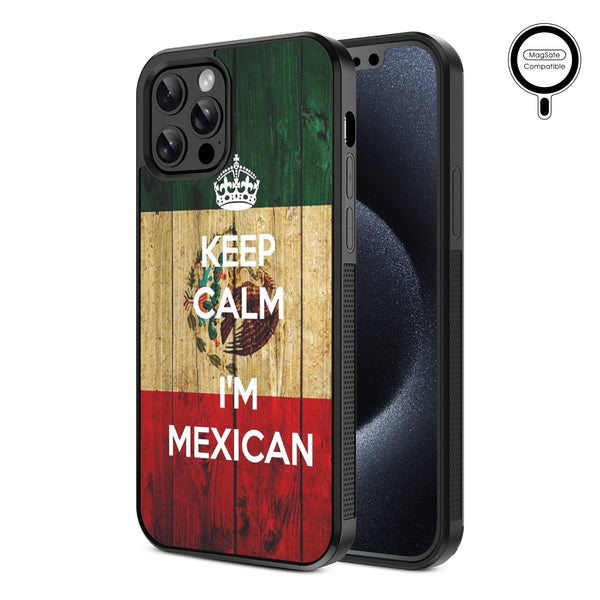 MyBat Design Lab Series MagSafe Case for Apple iPhone 12 / 12 Pro (6.1) - Keep Calm, I'm Mexican - MIP12PCSLESMSM051-2.jpg