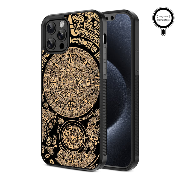 MyBat Design Lab Series MagSafe Case for Apple iPhone 12 / 12 Pro (6.1) - Mayan Calendar - MIP12PCSLESMSM052-2.jpg