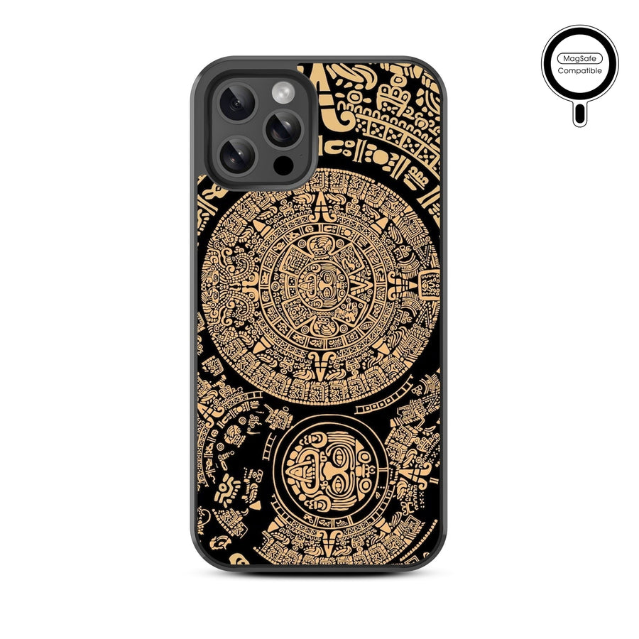 MyBat Design Lab Series MagSafe Case for Apple iPhone 12 / 12 Pro (6.1) - Mayan Calendar