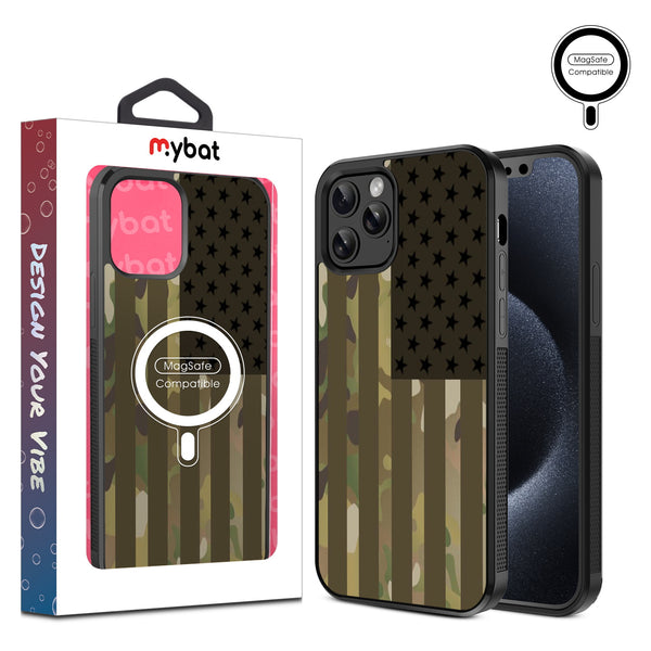 MyBat Design Lab Series MagSafe Case for Apple iPhone 12 / 12 Pro (6.1) - Military Camouflage American Flag - MIP12PCSLESMSM054-1.jpg