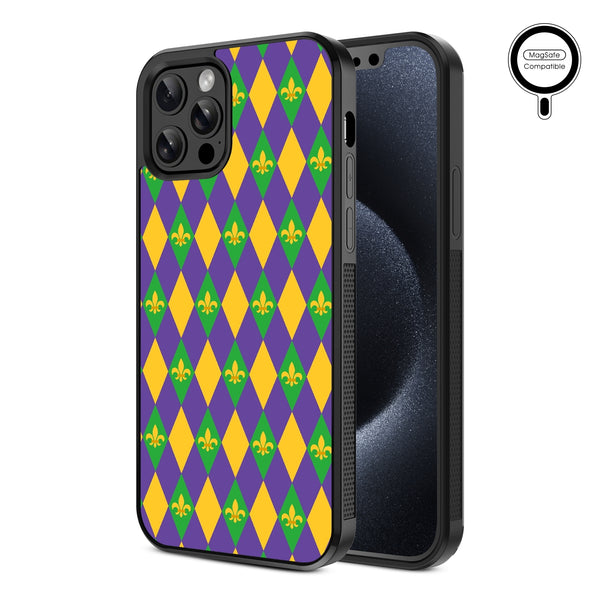 MyBat Design Lab Series MagSafe Case for Apple iPhone 12 / 12 Pro (6.1) - Mardi Gras - MIP12PCSLESMSM057-2.jpg