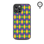MyBat Design Lab Series MagSafe Case for Apple iPhone 12 / 12 Pro (6.1) - Mardi Gras