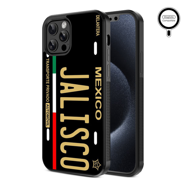 MyBat Design Lab Series MagSafe Case for Apple iPhone 12 / 12 Pro (6.1) - Jalisco Black - MIP12PCSLESMSM068-2.jpg