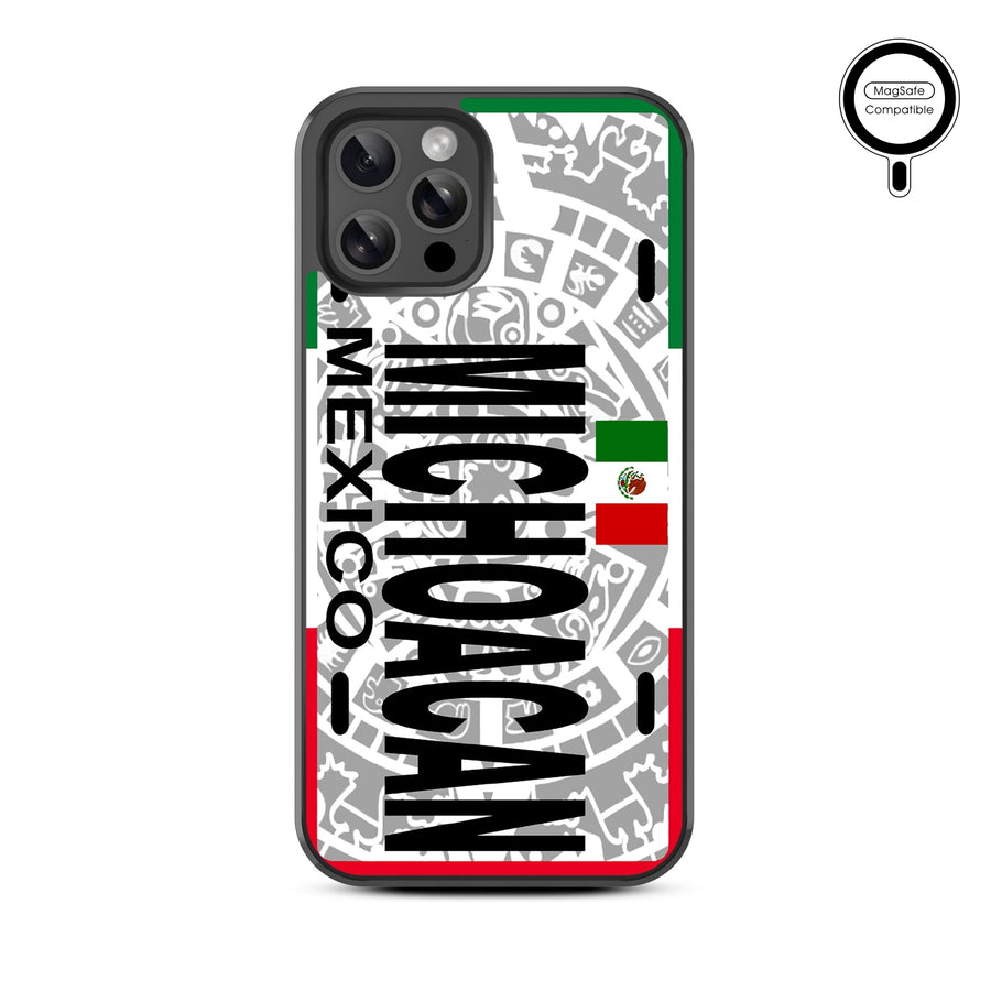 MyBat Design Lab Series MagSafe Case for Apple iPhone 12 / 12 Pro (6.1) - Michoacan Azteca - MIP12PCSLESMSM071-3.jpg