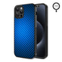 MyBat Design Lab Series MagSafe Case for Apple iPhone 12 / 12 Pro (6.1) - Blue Carbon Fiber - MIP12PCSLESMSM084-2.jpg