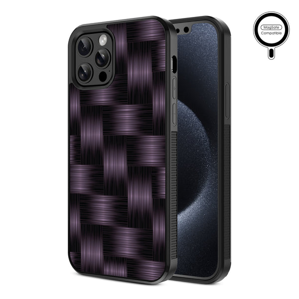 MyBat Design Lab Series MagSafe Case for Apple iPhone 12 / 12 Pro (6.1) - Woven Carbon Fiber - MIP12PCSLESMSM085-2.jpg