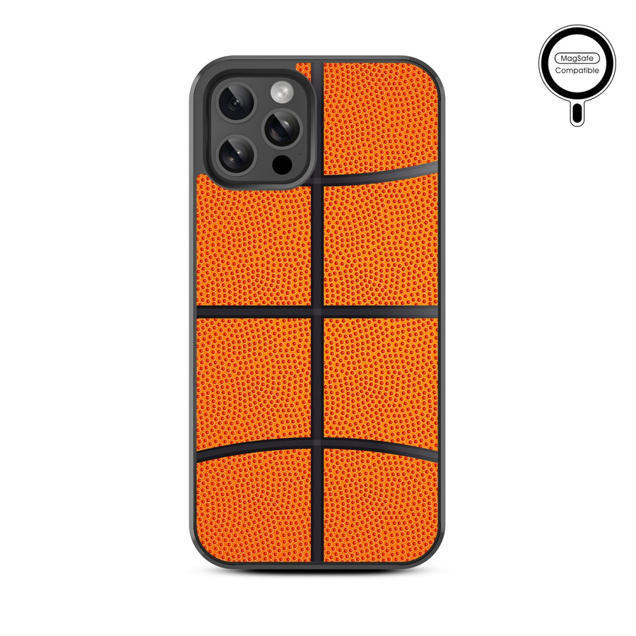 MyBat Design Lab Series MagSafe Case for Apple iPhone 12 / 12 Pro (6.1) - Basketball - MIP12PCSLESMSM087-3.jpg