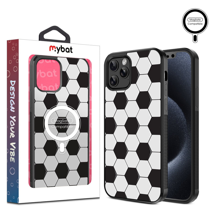 MyBat Design Lab Series MagSafe Case for Apple iPhone 12 / 12 Pro (6.1) - Soccer