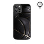 MyBat Design Lab Series MagSafe Case for Apple iPhone 12 / 12 Pro (6.1) - Black Basketballs - MIP12PCSLESMSM090-3.jpg