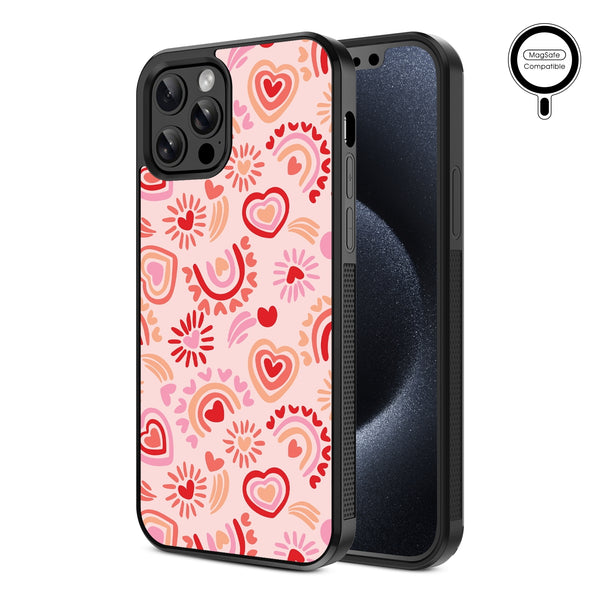 MyBat Design Lab Series MagSafe Case for Apple iPhone 12 / 12 Pro (6.1) - Beaming Love - MIP12PCSLESMSM095-2.jpg