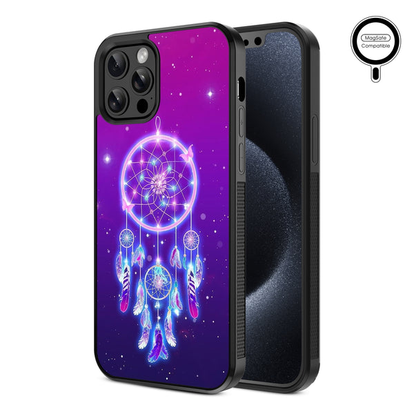 MyBat Design Lab Series MagSafe Case for Apple iPhone 12 / 12 Pro (6.1) - Neon Dreamcatcher - MIP12PCSLESMSM114-2.jpg