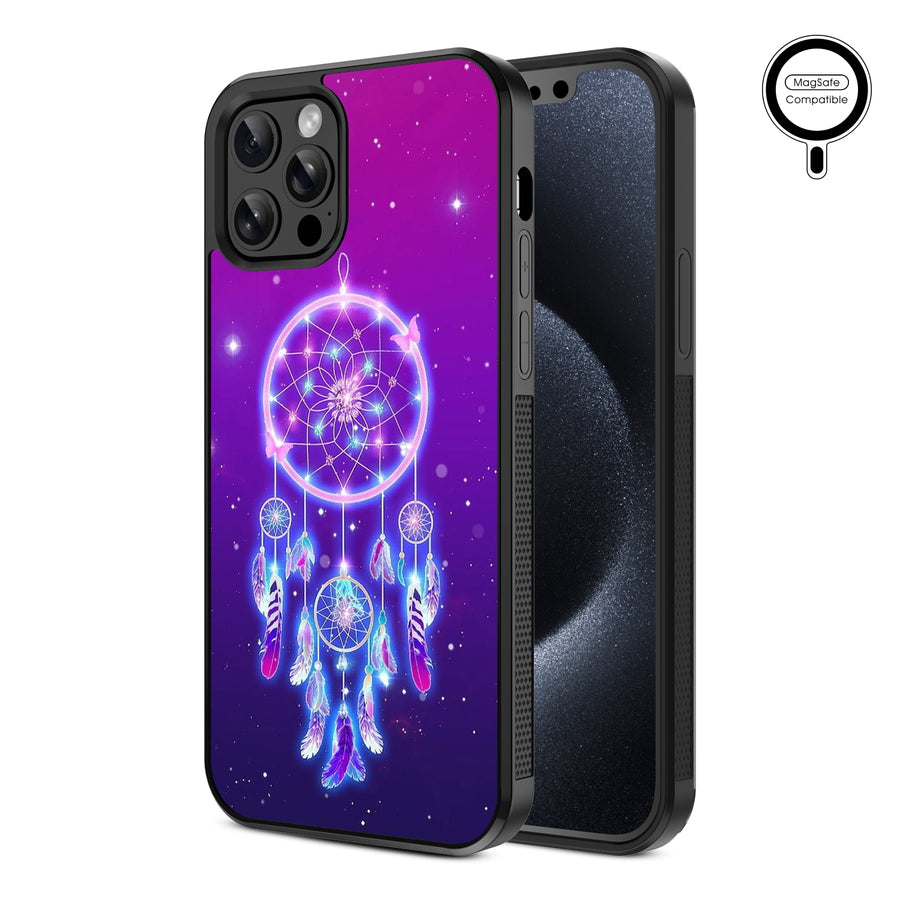 MyBat Design Lab Series MagSafe Case for Apple iPhone 12 / 12 Pro (6.1) - Neon Dreamcatcher - MIP12PCSLESMSM114-2.jpg