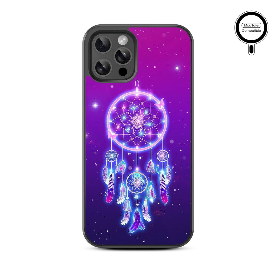 MyBat Design Lab Series MagSafe Case for Apple iPhone 12 / 12 Pro (6.1) - Neon Dreamcatcher