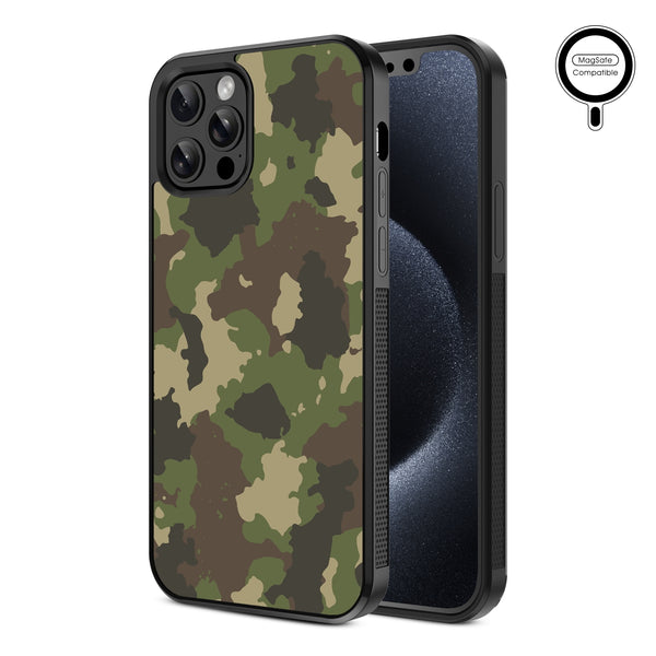 MyBat Design Lab Series MagSafe Case for Apple iPhone 12 / 12 Pro (6.1) - Army Camouflage - MIP12PCSLESMSM120-2.jpg