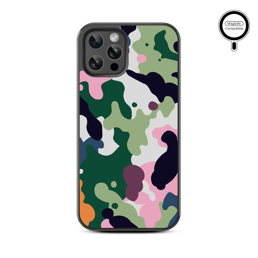 MyBat Design Lab Series MagSafe Case for Apple iPhone 12 / 12 Pro (6.1) - Multicolor Camouflage - MIP12PCSLESMSM121-3.jpg