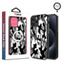 MyBat Design Lab Series MagSafe Case for Apple iPhone 12 / 12 Pro (6.1) - Black & White Camouflage