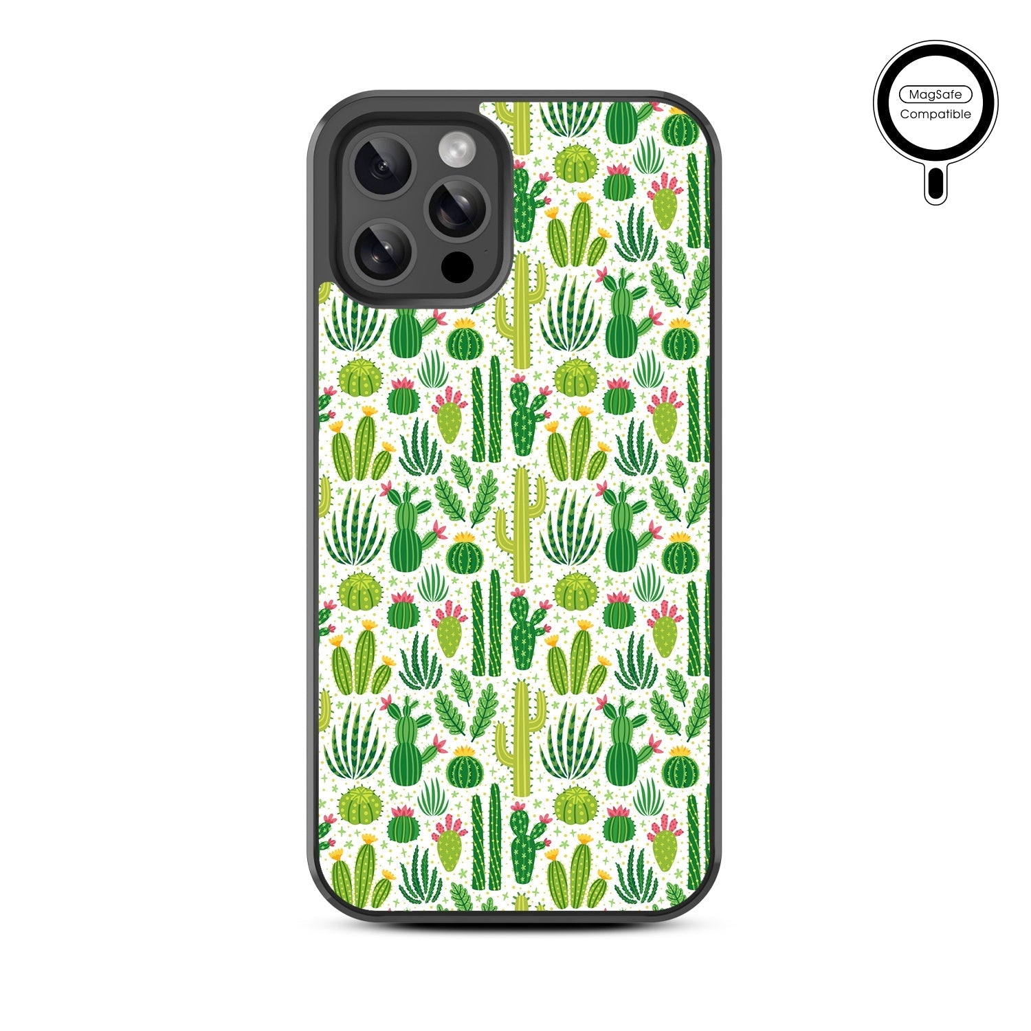 MyBat Design Lab Series MagSafe Case for Apple iPhone 12 / 12 Pro (6.1) - Succulents