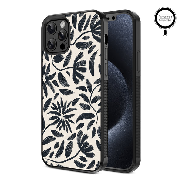MyBat Design Lab Series MagSafe Case for Apple iPhone 12 / 12 Pro (6.1) - Vintage Floral - MIP12PCSLESMSM124-2.jpg