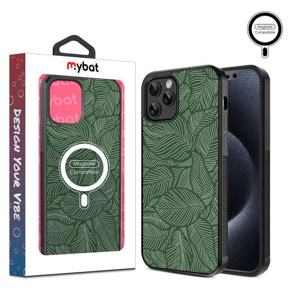 MyBat Design Lab Series MagSafe Case for Apple iPhone 12 / 12 Pro (6.1) - Leaves - MIP12PCSLESMSM125-1.jpg
