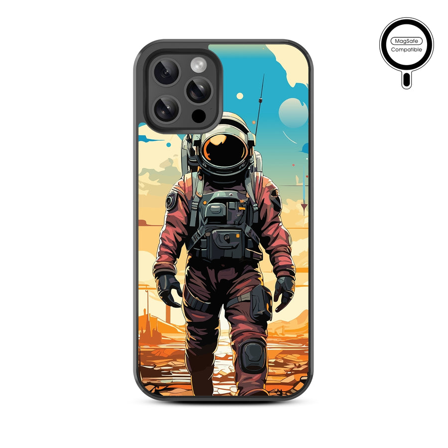 MyBat Design Lab Series MagSafe Case for Apple iPhone 12 / 12 Pro (6.1) - Cosmonaut - MIP12PCSLESMSM129-3.jpg