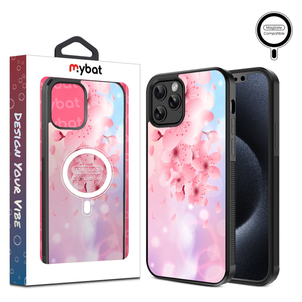 MyBat Design Lab Series MagSafe Case for Apple iPhone 12 / 12 Pro (6.1) - Cherry Blossoms - MIP12PCSLESMSM131-1.jpg