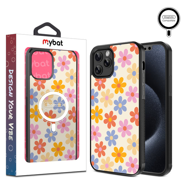 MyBat Design Lab Series MagSafe Case for Apple iPhone 12 / 12 Pro (6.1) - Retro Daisies - MIP12PCSLESMSM137-1.jpg