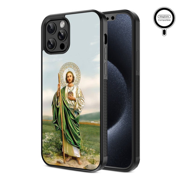 MyBat Design Lab Series MagSafe Case for Apple iPhone 12 / 12 Pro (6.1) - Saint Judas - MIP12PCSLESMSM138-2.jpg