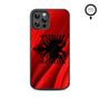 MyBat Design Lab Series MagSafe Case for Apple iPhone 12 / 12 Pro (6.1) - Albania Flag - MIP12PCSLESMSM140-3.jpg