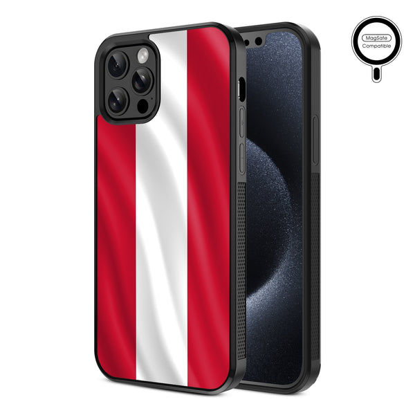 MyBat Design Lab Series MagSafe Case for Apple iPhone 12 / 12 Pro (6.1) - Austria Flag - MIP12PCSLESMSM141-2.jpg