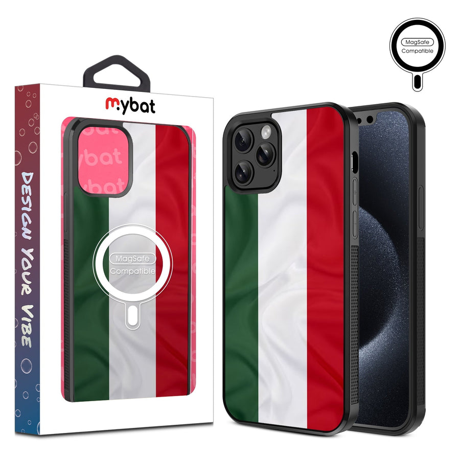 MyBat Design Lab Series MagSafe Case for Apple iPhone 12 / 12 Pro (6.1) - Hungary Flag